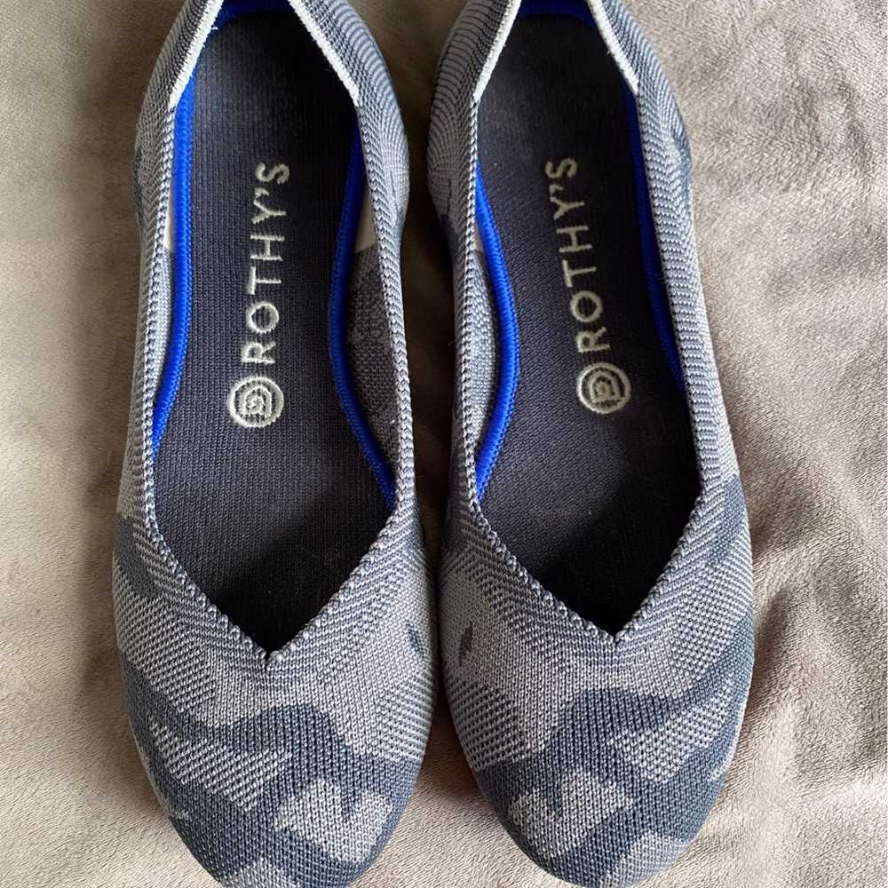 Rothys grey camo flats - image 1