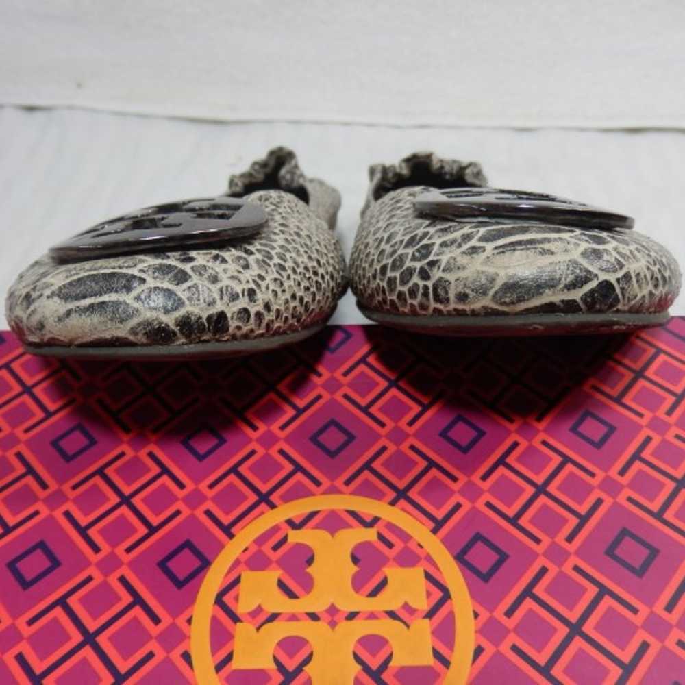 Tory Burch Flat Reva sz 11. M Snakeskin - image 6