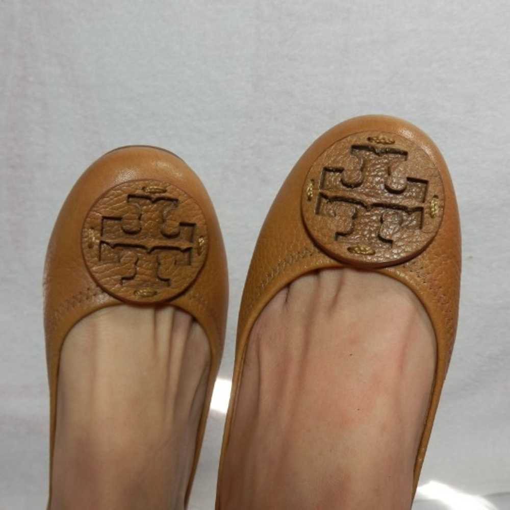 Tory Burch Tumbled Flat sz 7. M - image 2