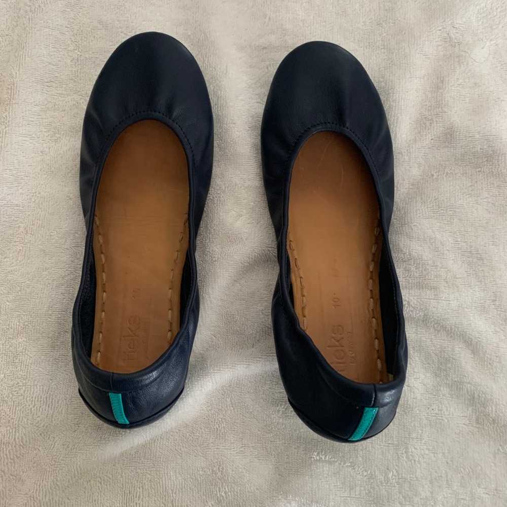 Tieks Blue Patent Flats - image 12