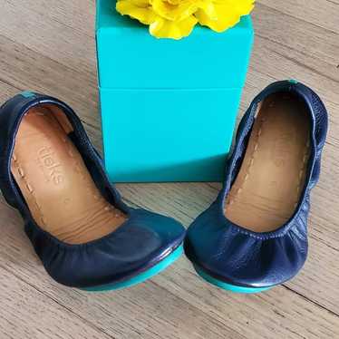 Tieks California Navy Flats