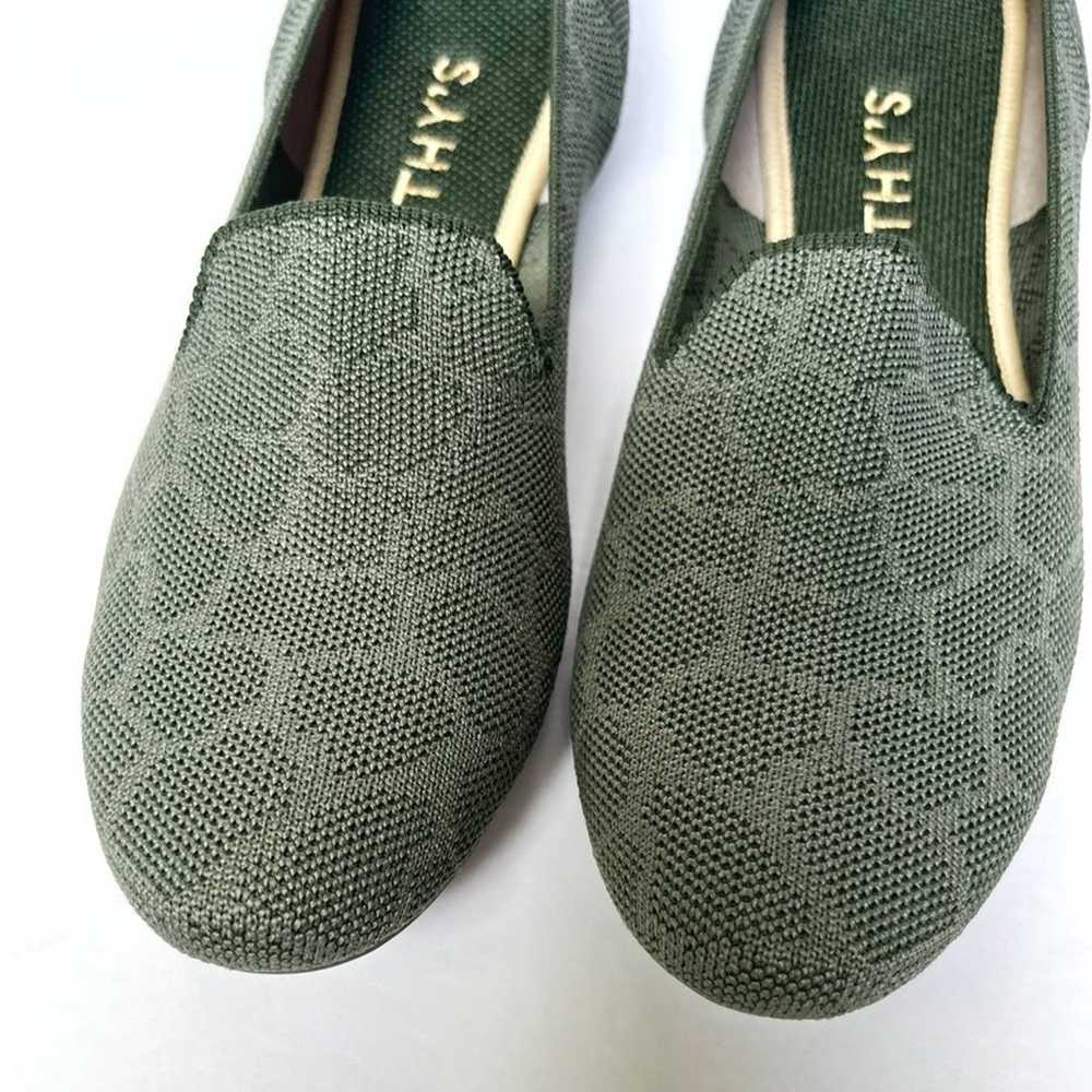EUC Rothy’s Safari Green Loafers - image 3