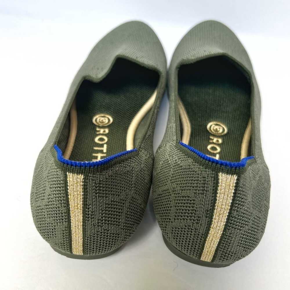 EUC Rothy’s Safari Green Loafers - image 4
