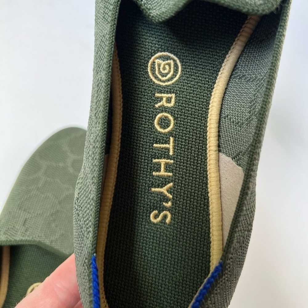 EUC Rothy’s Safari Green Loafers - image 6