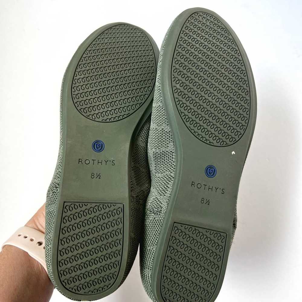 EUC Rothy’s Safari Green Loafers - image 7