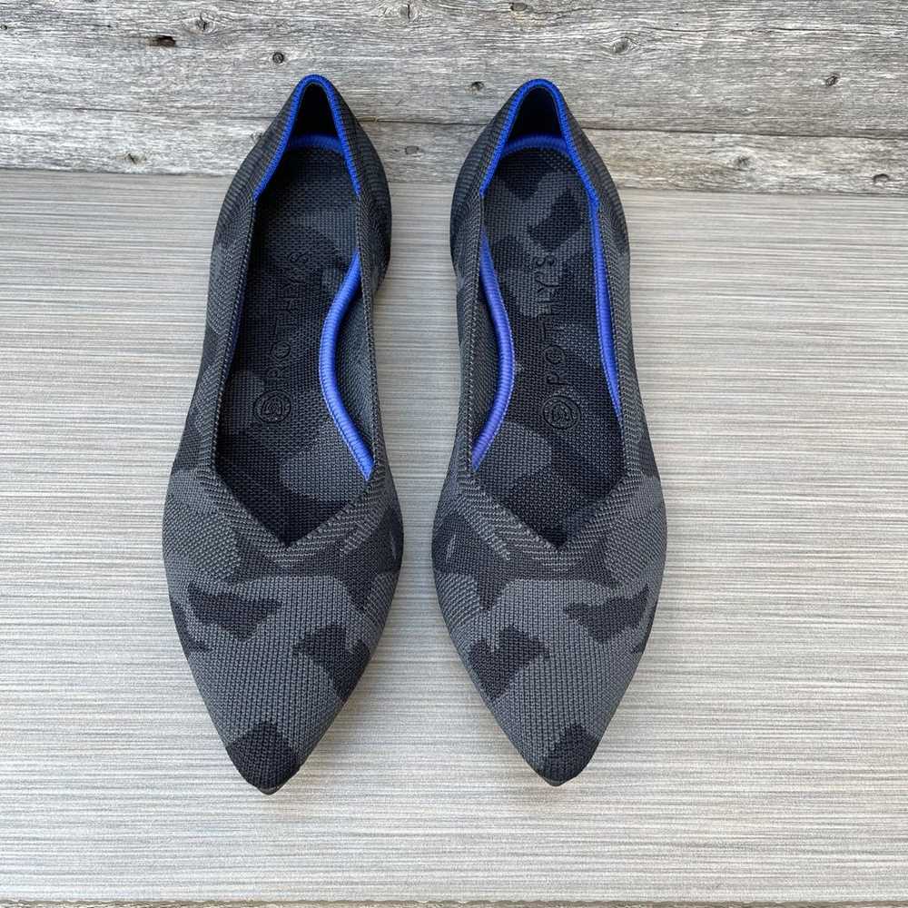 Rothy's Retired Dark Camo Pointed Flats - image 2