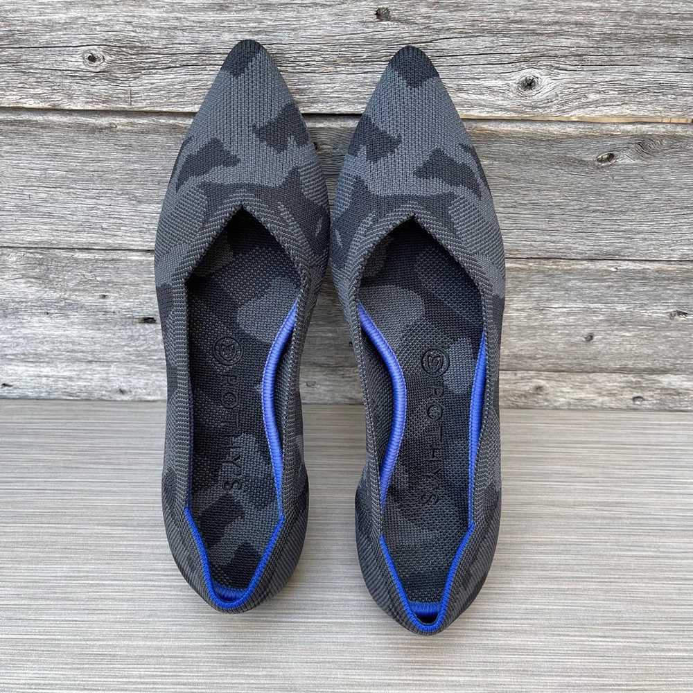Rothy's Retired Dark Camo Pointed Flats - image 9