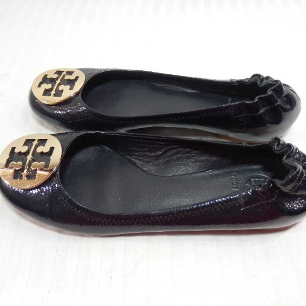 Tory Burch Flat Reva sz 9.5 M Navy - image 4