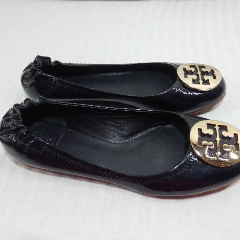 Tory Burch Flat Reva sz 9.5 M Navy - image 5