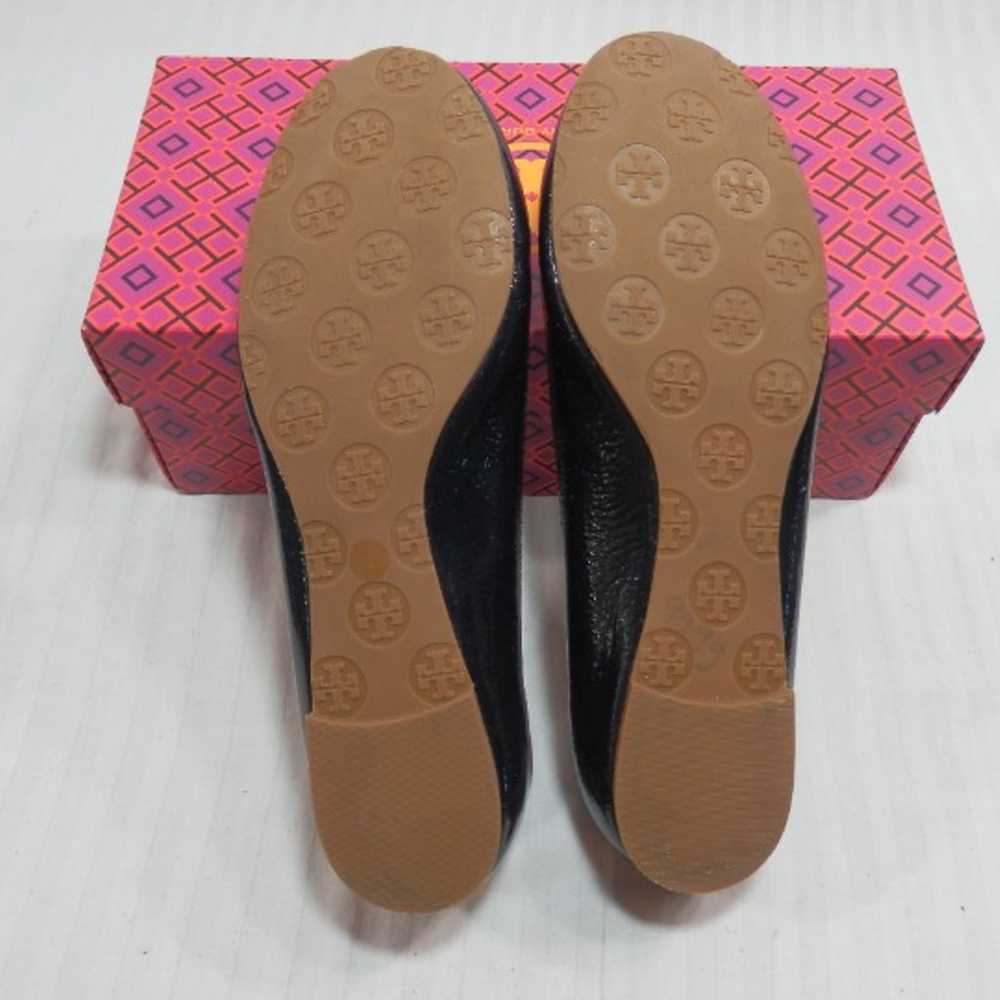 Tory Burch Flat Reva sz 9.5 M Navy - image 9