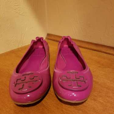 Tory Burch leather ballet flats size 8 - image 1