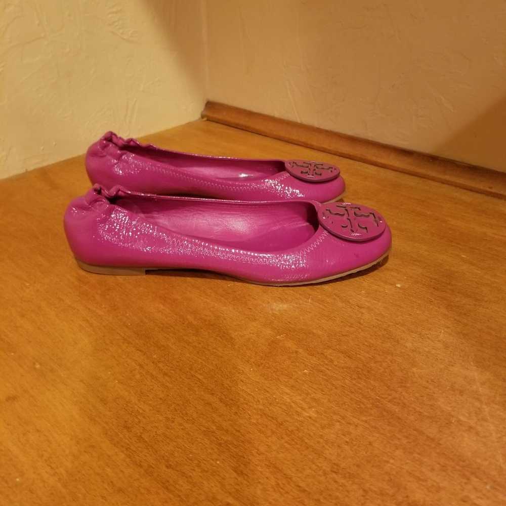 Tory Burch leather ballet flats size 8 - image 2
