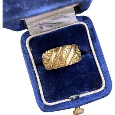 Antique Edwardian Love Knot Ring Hallmarked 1901