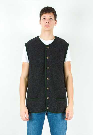 Krininger Trachten Mens UK 46 US Waistcoat 2XL Ves