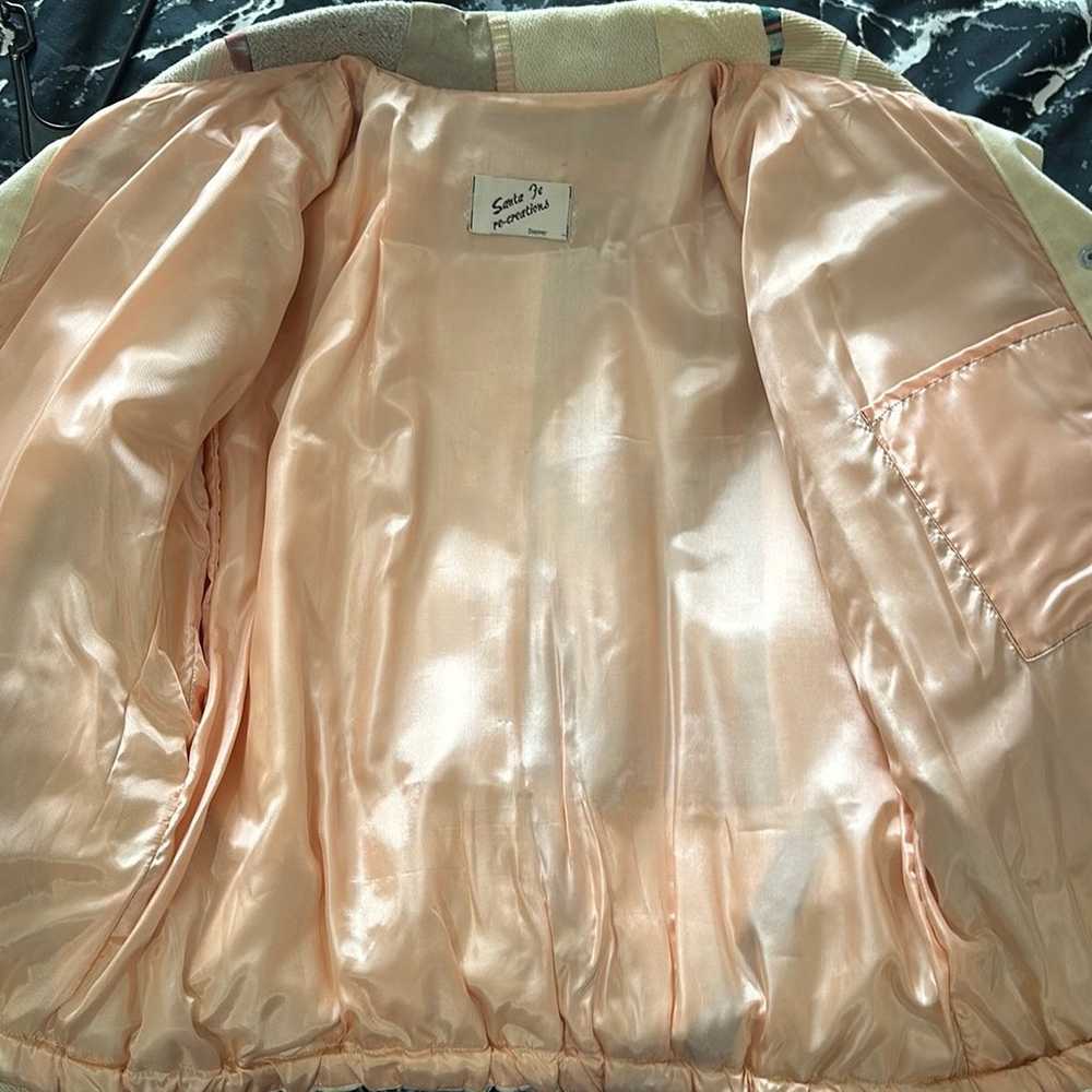 Vintage Santa Fe re-creations pastel fringe jacket - image 3