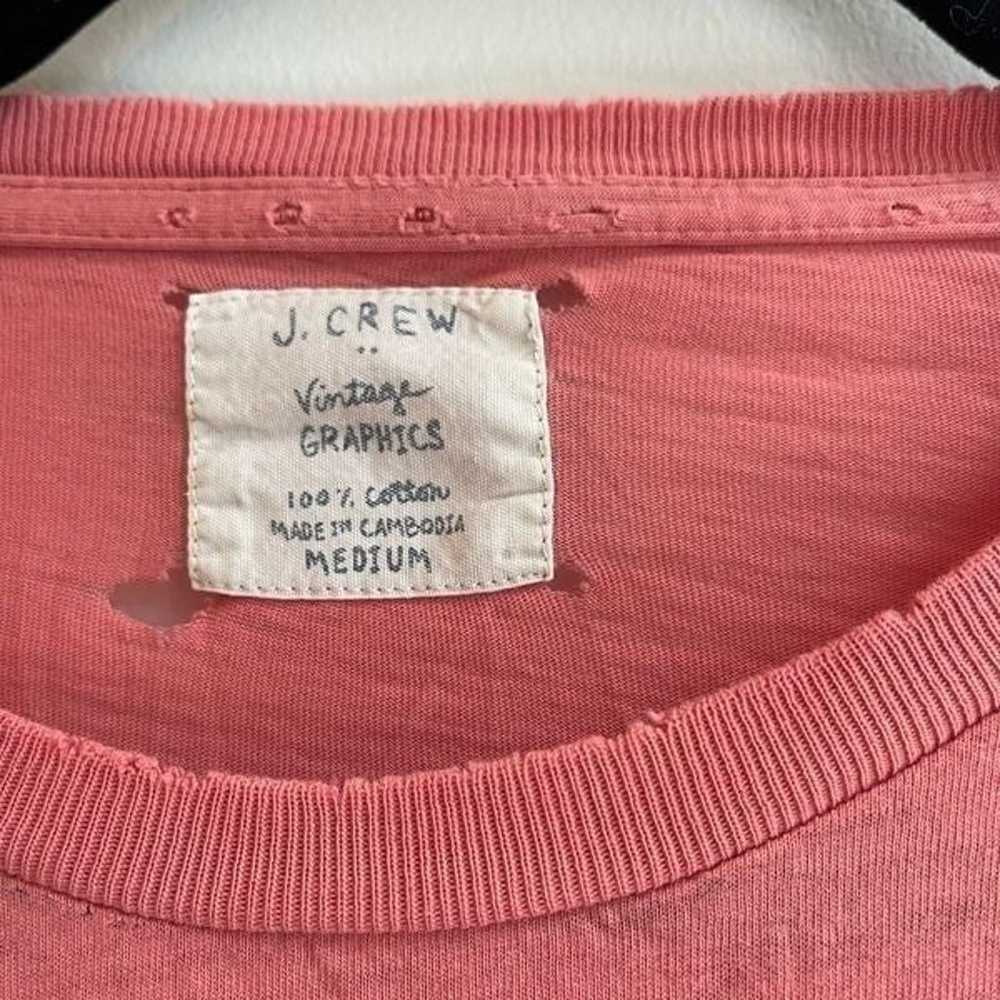 J. Crew 100% Cotton Vintage Graphic Tees - Medium… - image 2