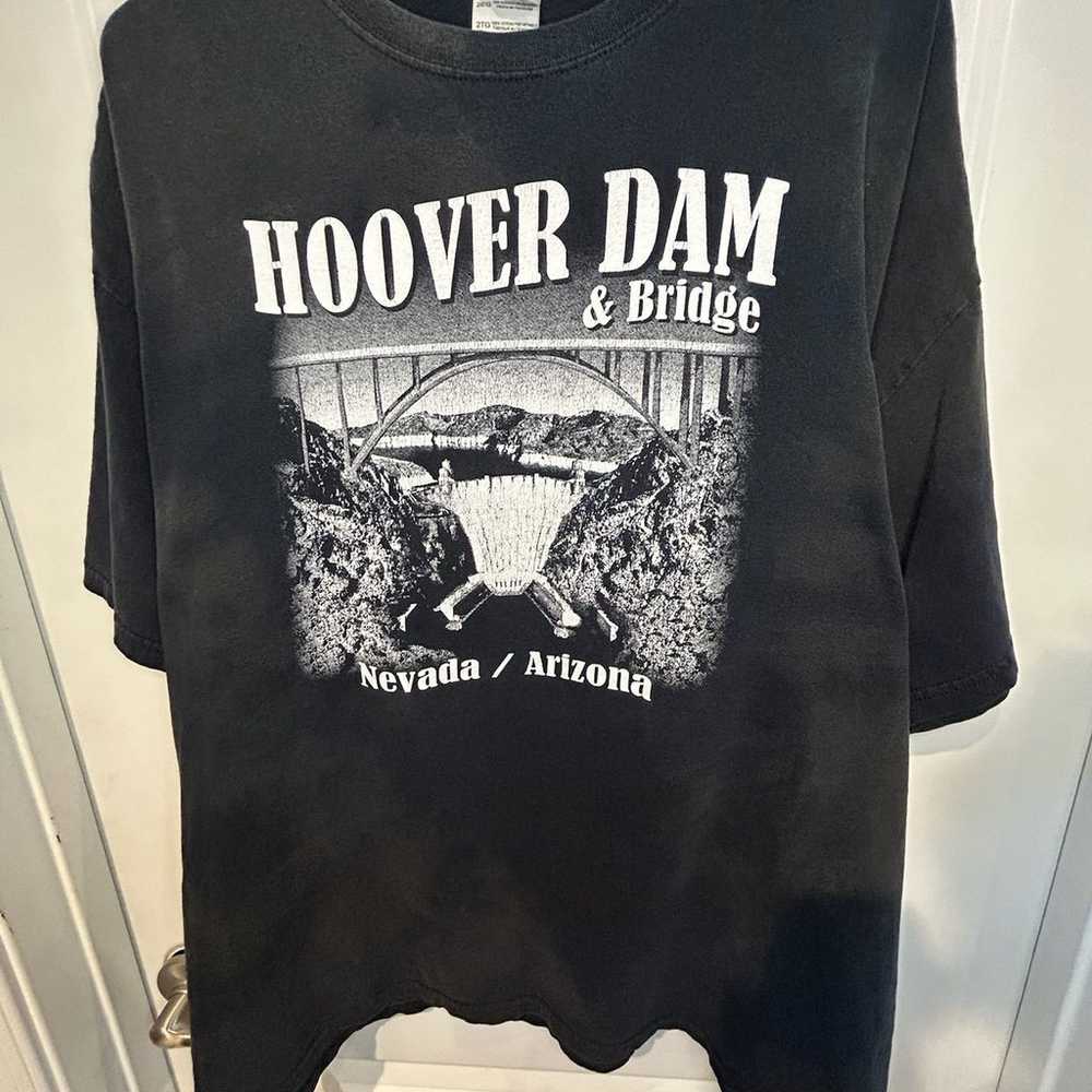 Vintage 90’s Sun Faded Hoover Dam Shirt Size 2XL - image 2