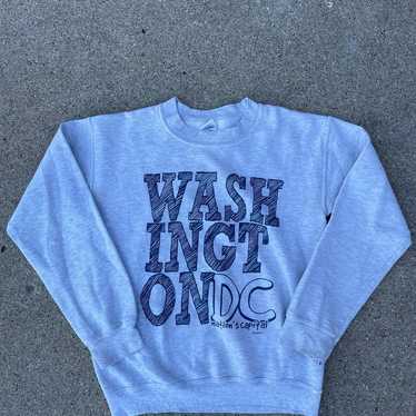 Vintage Washington DC Crewneck Sweatshirt