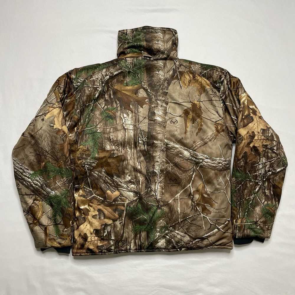 Vintage 90’s Realtree Camo Red Head Puffer Jacket - image 3