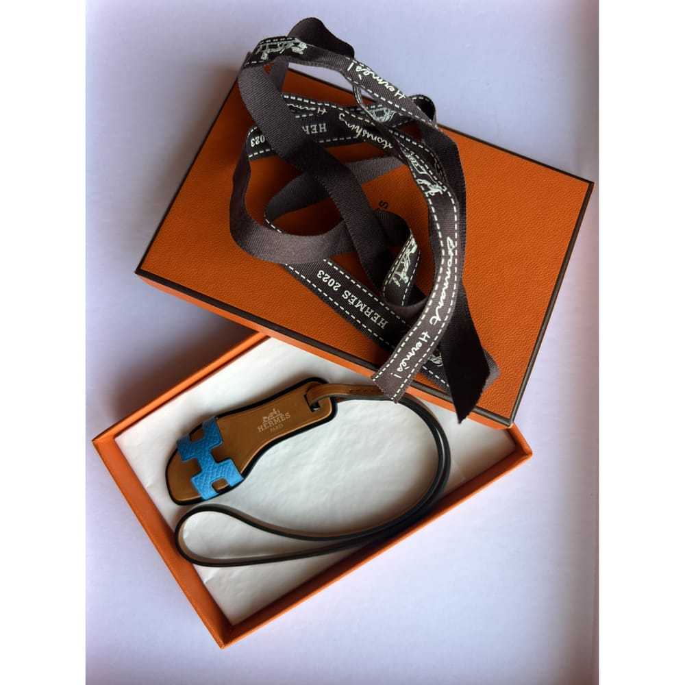 Hermès Oran Nano Charm leather bag charm - image 4
