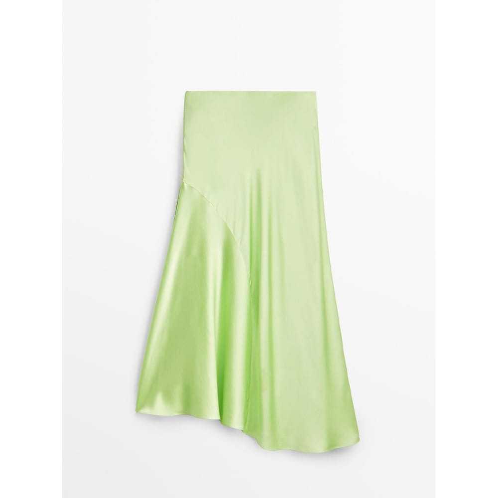 Massimo Dutti Silk mid-length skirt - image 5