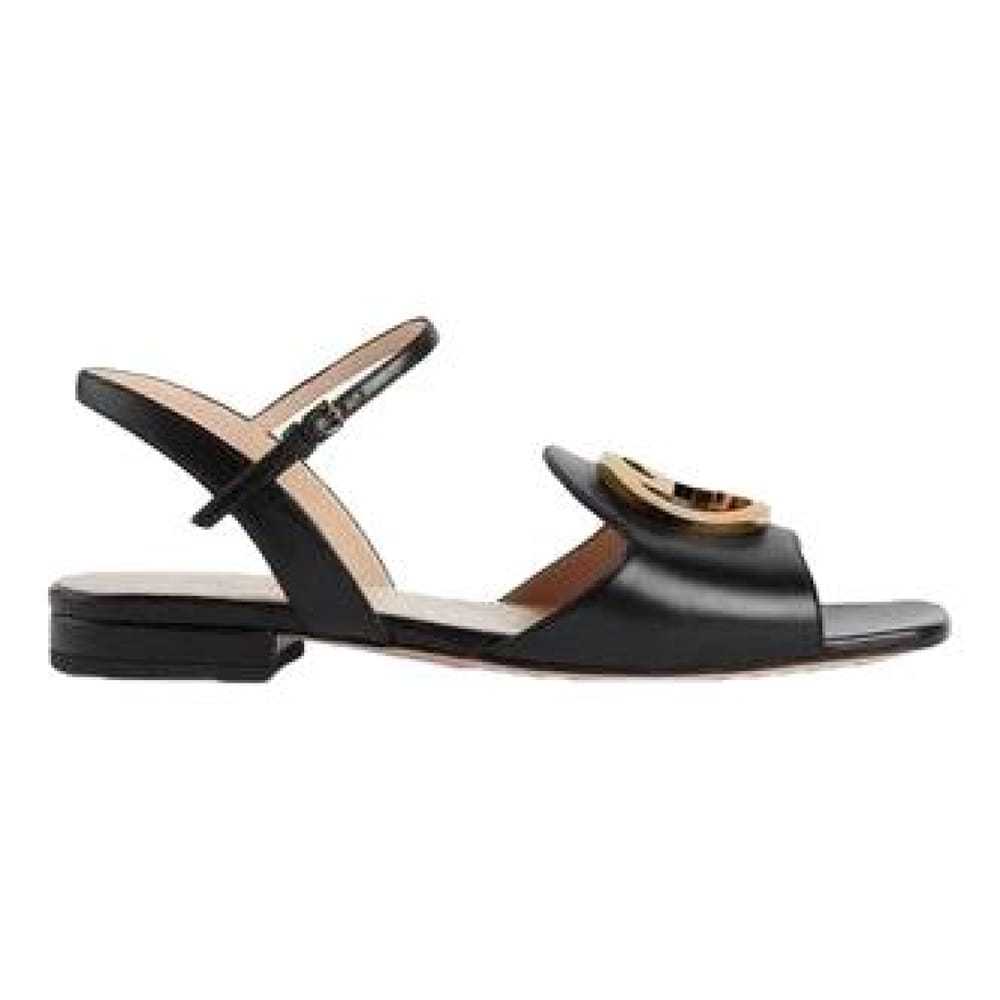 Gucci Blondie leather sandal - image 1