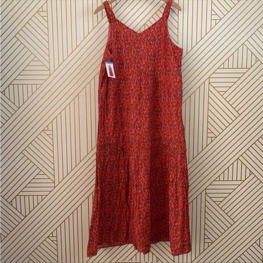 Joie NWT Bondin Printed Cotton Maxi Dress abstrac… - image 10
