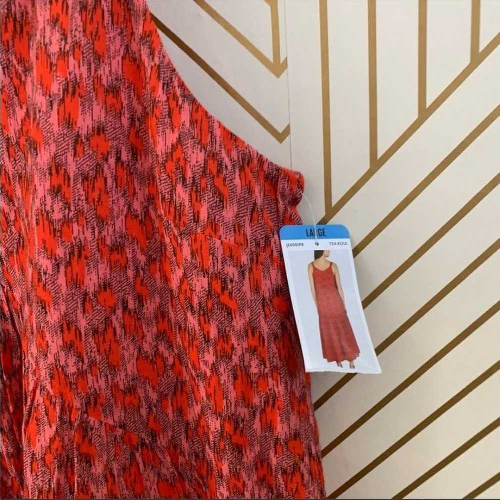 Joie NWT Bondin Printed Cotton Maxi Dress abstrac… - image 6
