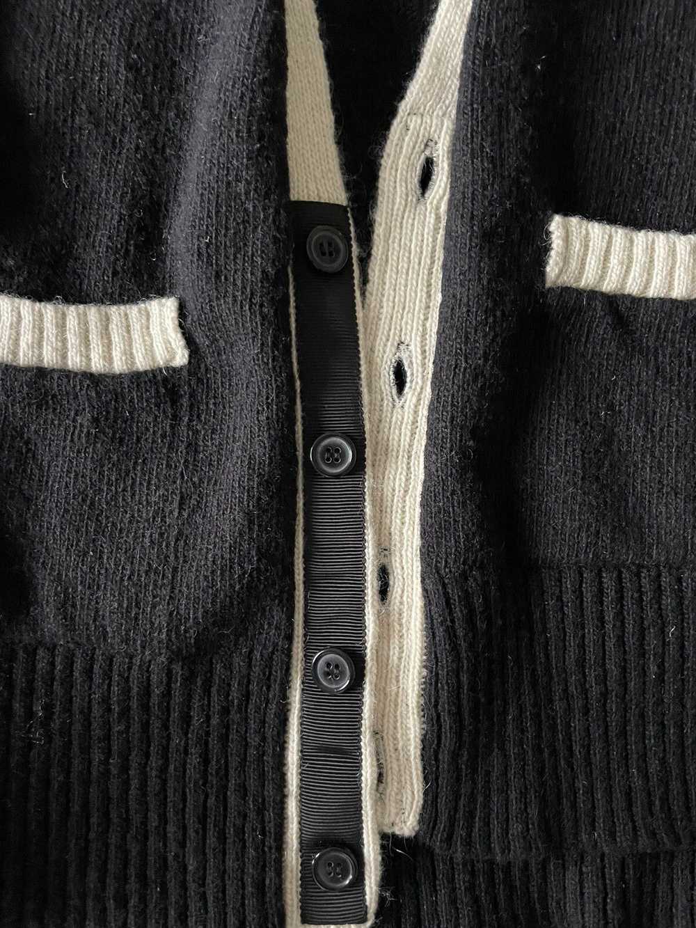 Thom Browne RARE- BLACK Mohair Tweed Jersey Stitc… - image 7