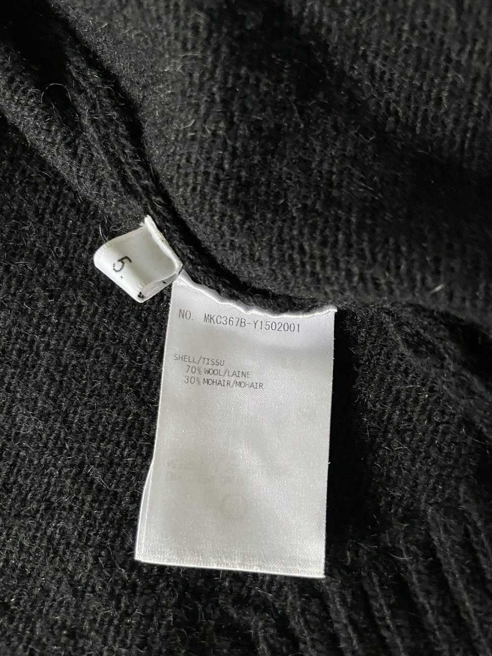 Thom Browne RARE- BLACK Mohair Tweed Jersey Stitc… - image 9