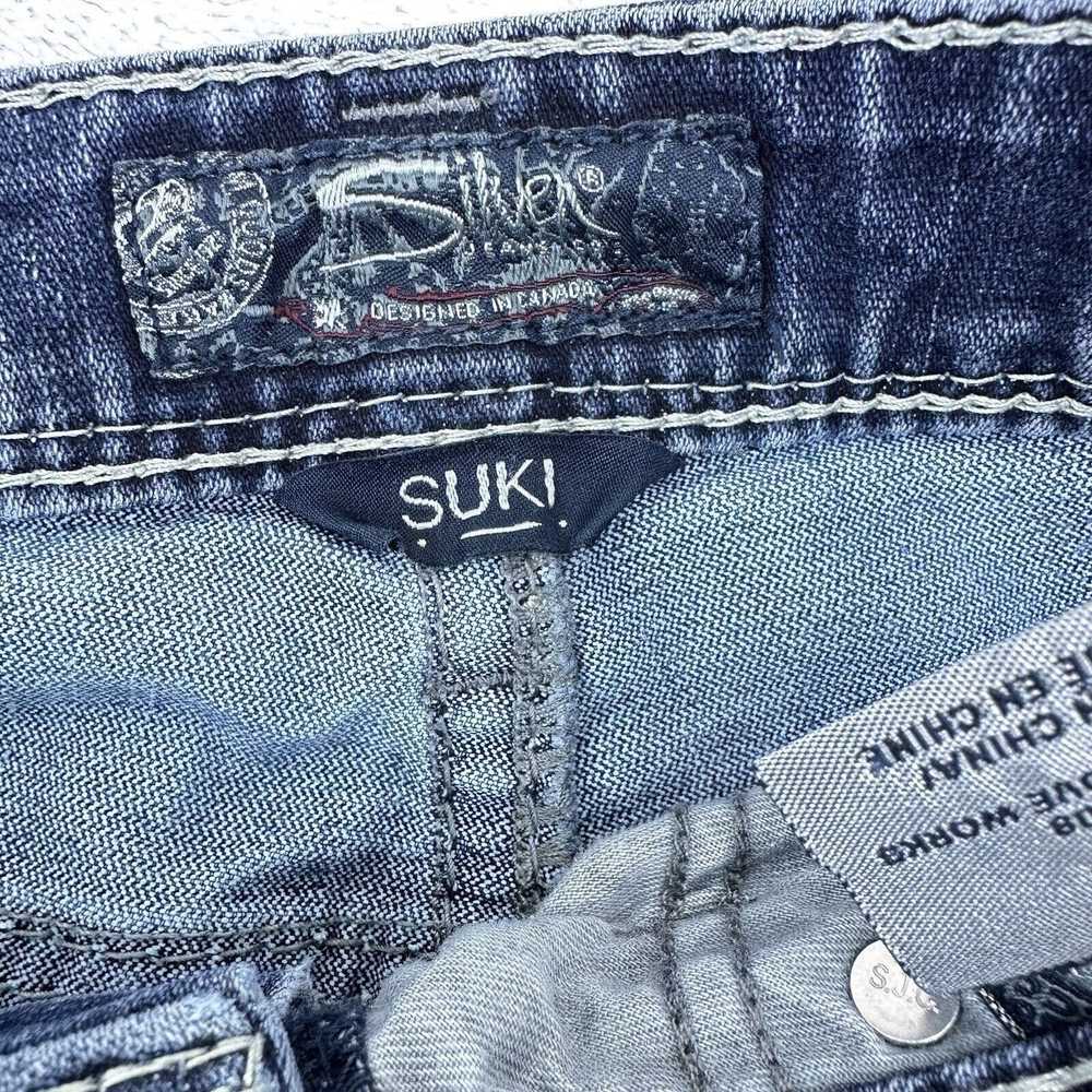 Silver Silver Jeans Suki Jean Short Acid Wash Blu… - image 7