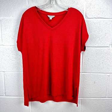Orvis Orvis v-neck t shirt Blouse Womens M Size R… - image 1