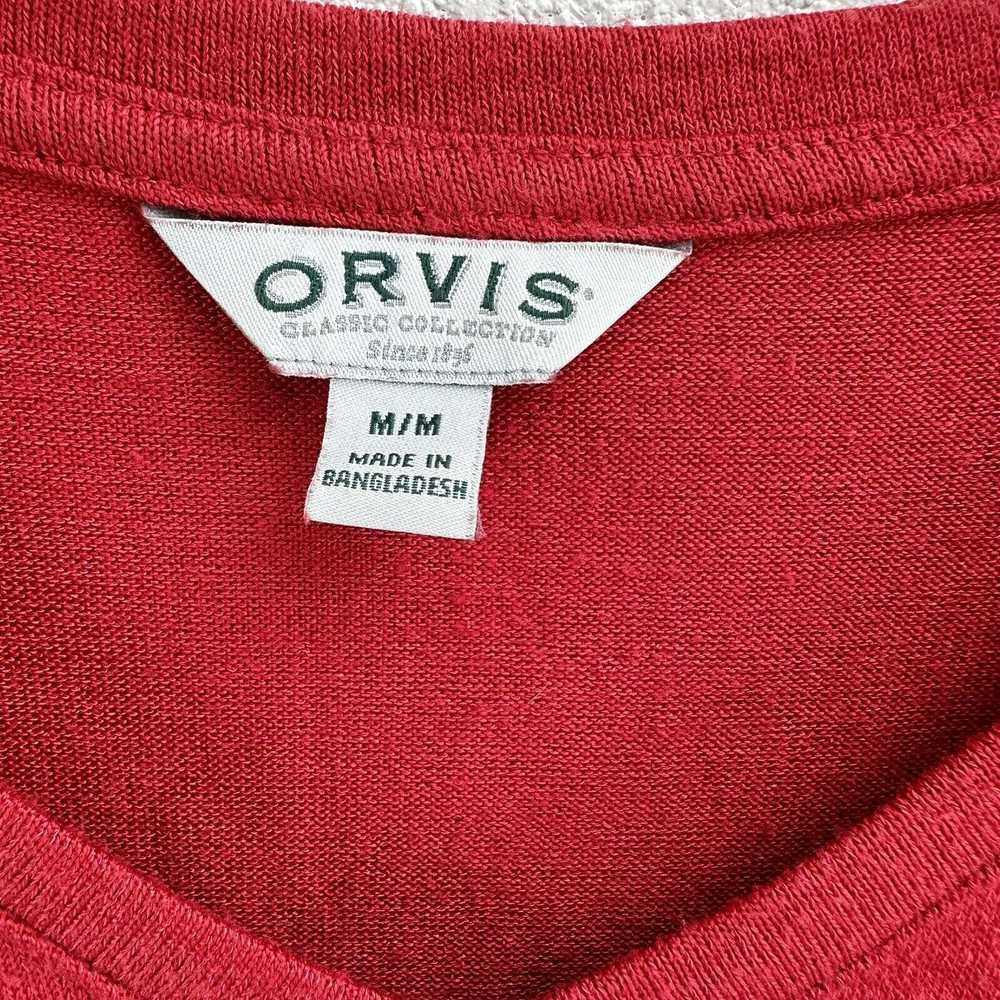 Orvis Orvis v-neck t shirt Blouse Womens M Size R… - image 3
